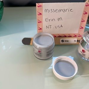 Revel Nail Dip Brisk Blue Gray solid